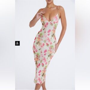 Mistress Rocks Floral Midi Dress
